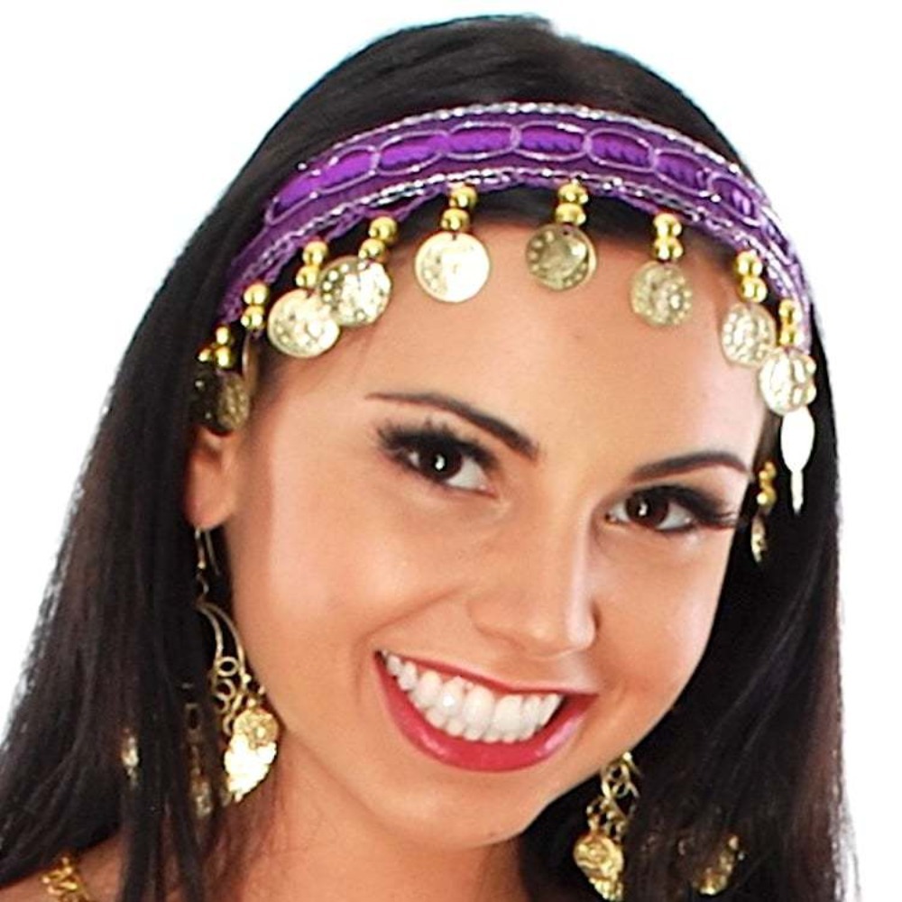 Ethnic Fashion India - Serre-tête en plastique multicolore ethnique pour