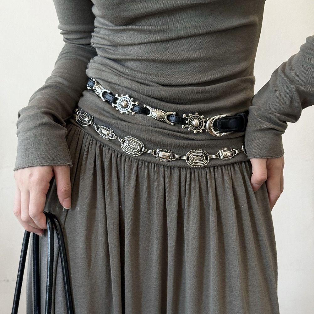 Ceintures Métalliques Sculptée - Y2K Ethnic Fashion avis et prix