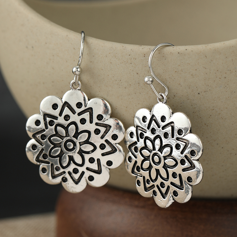 Boucles d'oreilles pendantes a - Ethnic Chic Fashion avis et prix