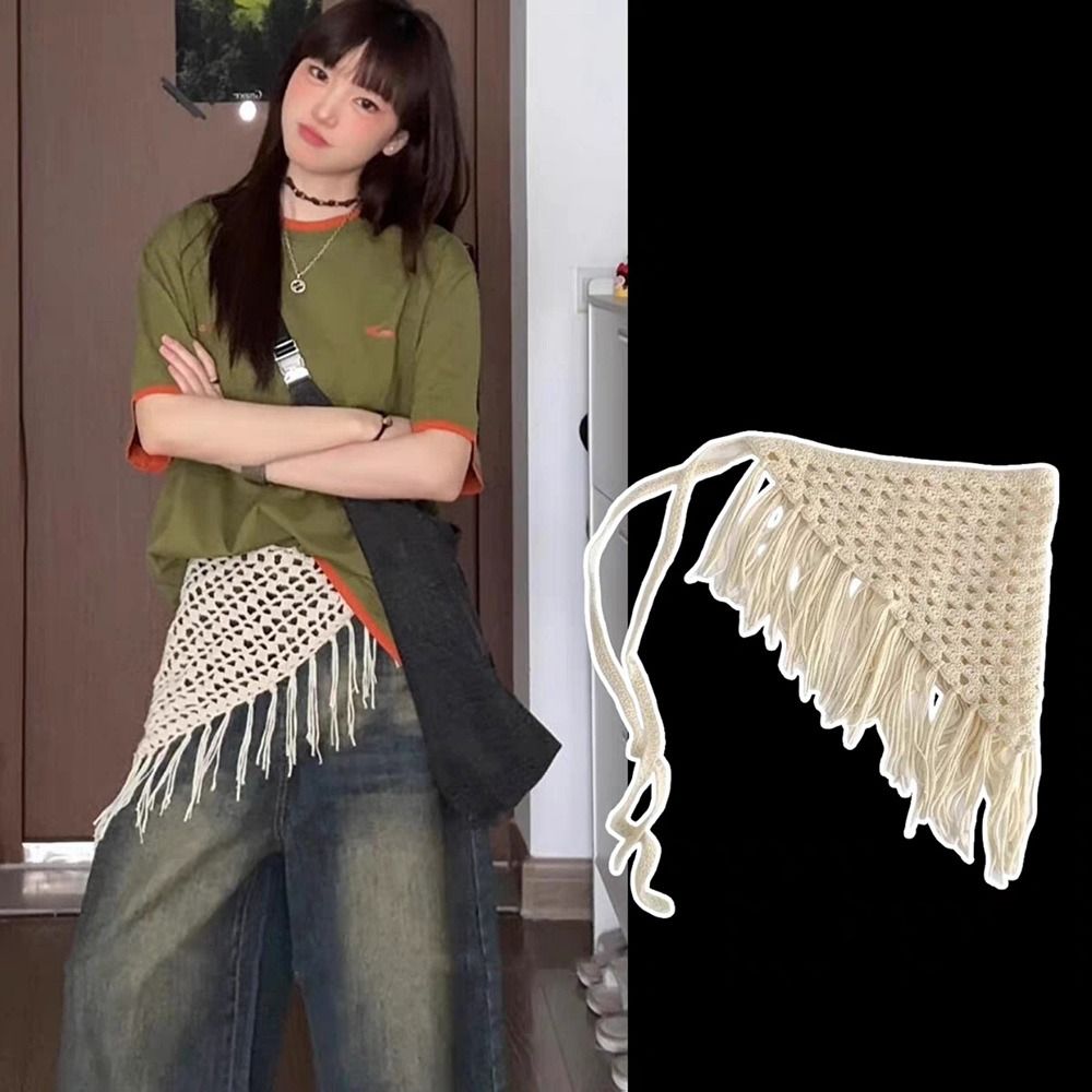 Ceinture à franges tendance Y2 - Y2K Ethnic Fashion avis et prix