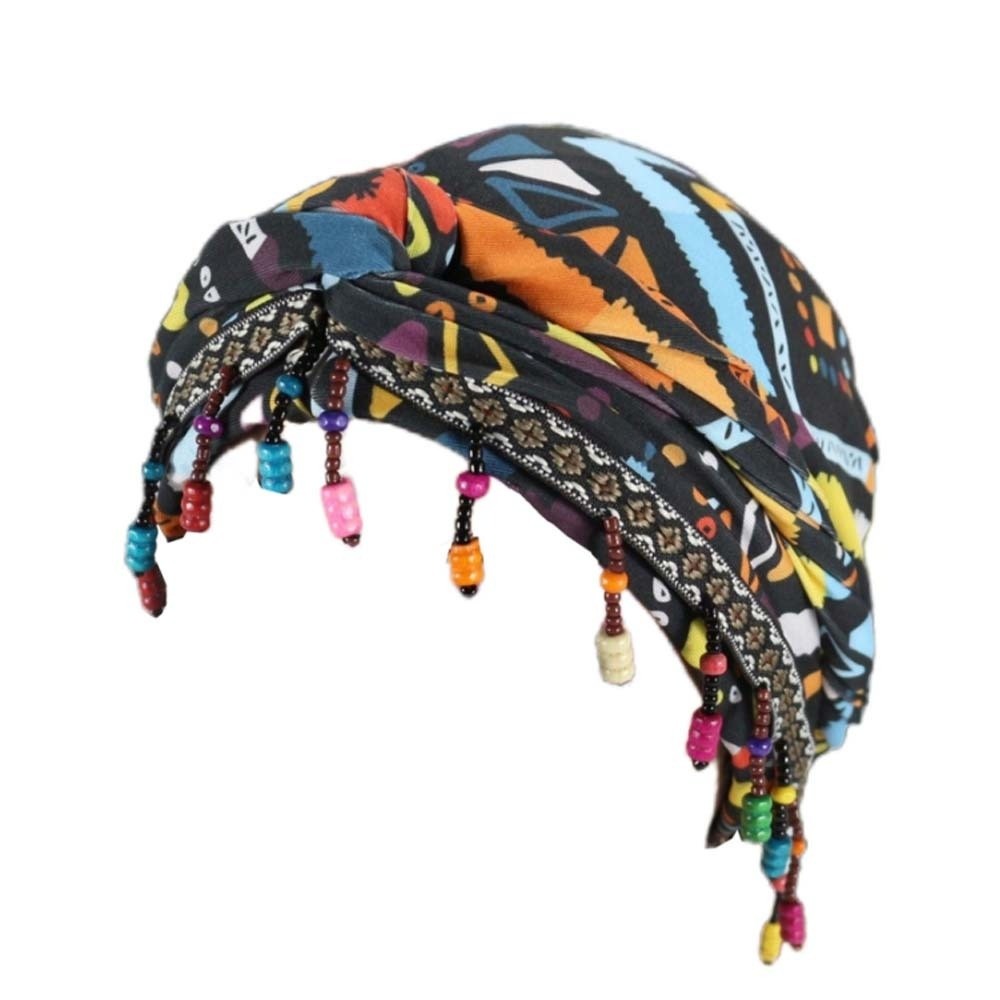 Foulard élastique perlé coloré - Ethnic Fashion India avis et prix